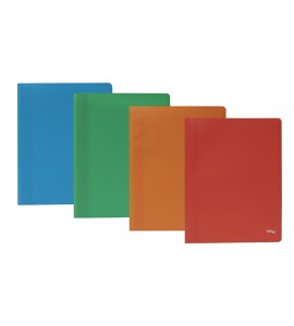 CARPETA FUNDAS PLUS A4 ECO FLEX.10F.NARANJA