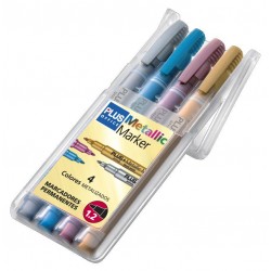 ROTULADOR PLUS METALLIC MARKER