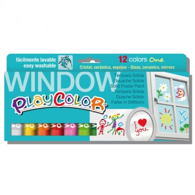 Playcolor Window Estuche 12 colores surtidos
