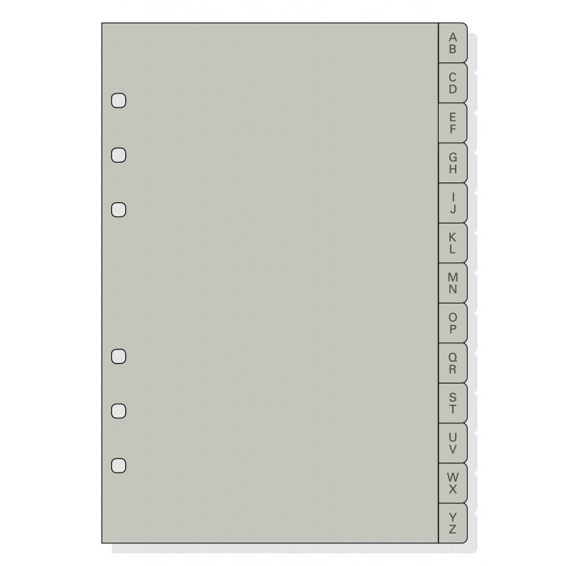 RECAMBIO OPEN INDICE A-Z PL/13 R564