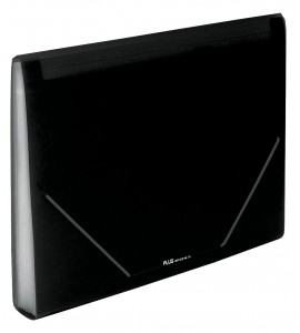 Carpeta clasificadora Plus Office A4 Negra 12 separadores