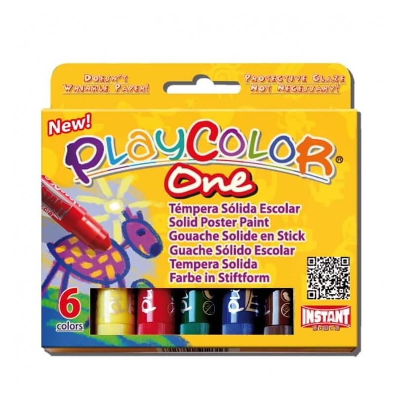 Pintura Dedos Pelikan Caja 6 Colores