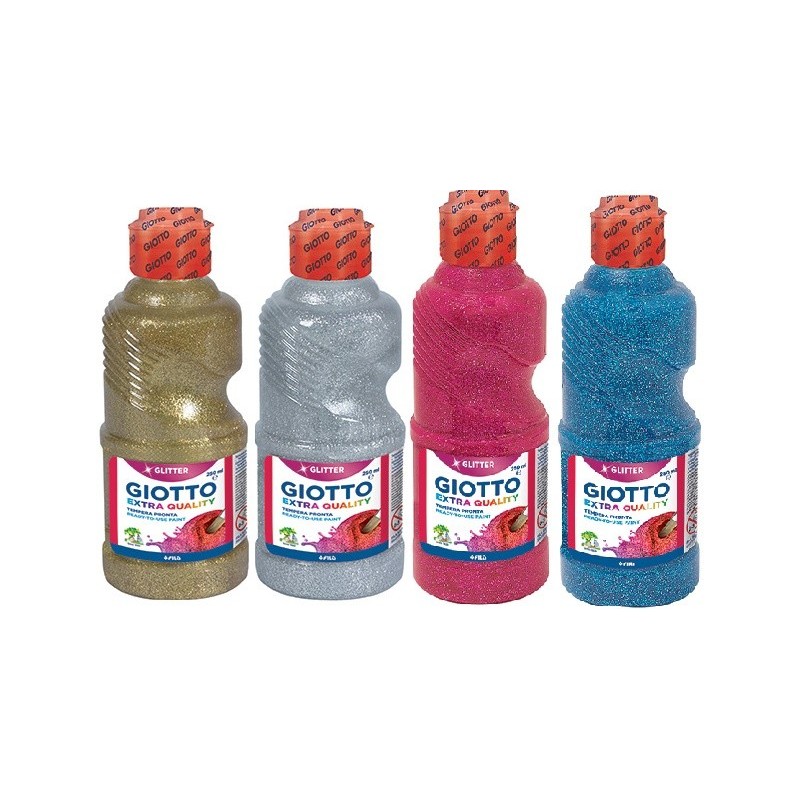 Témpera Giotto Glitter 250ml
