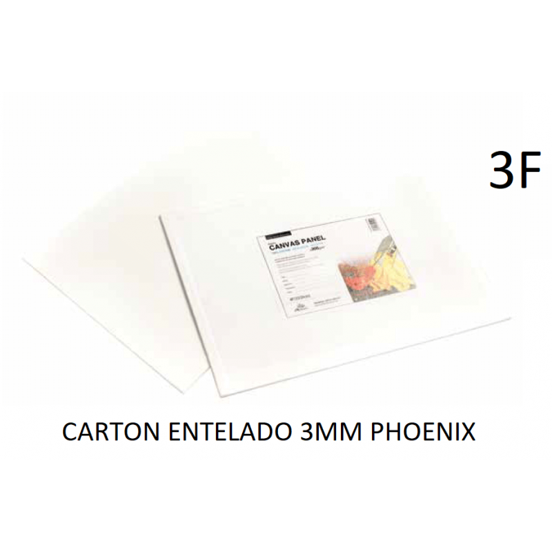 CARTÓN ENTELADO PHOENIX 3F 27X22CM