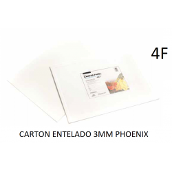 CARTÓN ENTELADO PHOENIX 4F 33X24CM