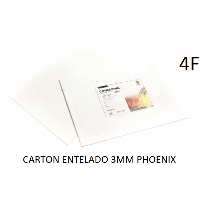 CARTÓN ENTELADO PHOENIX 4F 33X24CM