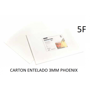 CARTÓN ENTELADO PHOENIX 5F 35X27CM