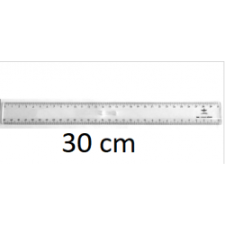 REGLA DFH TRIPLEDECÍMETRO 30CM