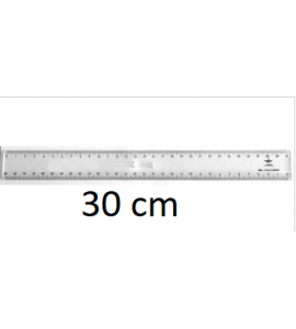 REGLA DFH TRIPLEDECÍMETRO 30CM