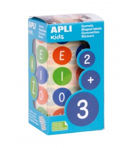 GOMETS APLI ROLLO VOCALES COLORES 20MM