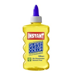 COLA SUPER CLEAR COLOR INSTANT 180ML P/6