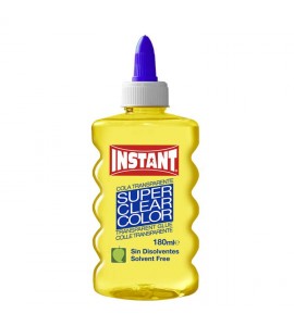 COLA SUPER CLEAR COLOR INSTANT 180ML P/6