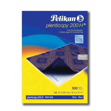 Papel Carbón Pelikan Plenticopy Azul A4 100H