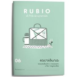 CUADERNO RUBIO ESCRITURA 06/10UD