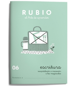 CUADERNO RUBIO ESCRITURA 06/10UD