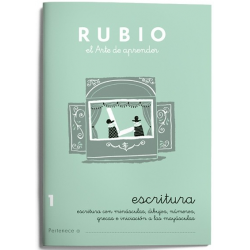 CUADERNO RUBIO ESCRITURA 1/10UD