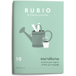 CUADERNO RUBIO ESCRITURA 10/10UD