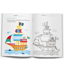 CUADERNO RUBIO EI 10 LOS PIRATAS