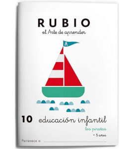 CUADERNO RUBIO EI 10 LOS PIRATAS