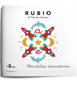 MANDALA EDUCATIVO RUBIO +3 AÑOS