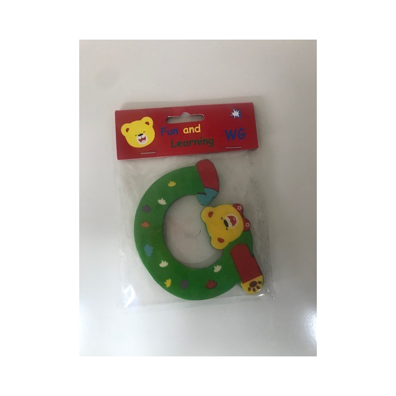 LETRA MADERA DECORADA INFANTIL