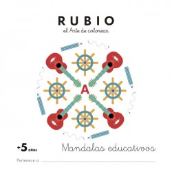 MANDALA EDUCATIVO RUBIO +5 AÑOS