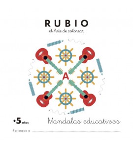 MANDALA EDUCATIVO RUBIO +5 AÑOS