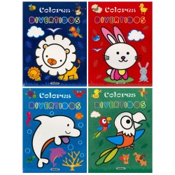 COLORES DIVERTIDOS (4 TITULOS)