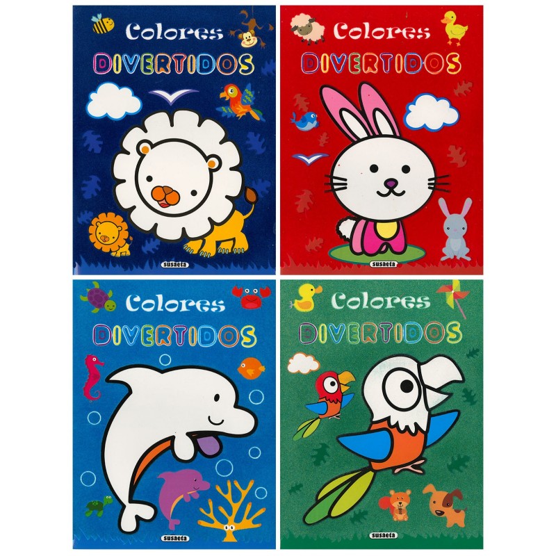 COLORES DIVERTIDOS (4 TITULOS)