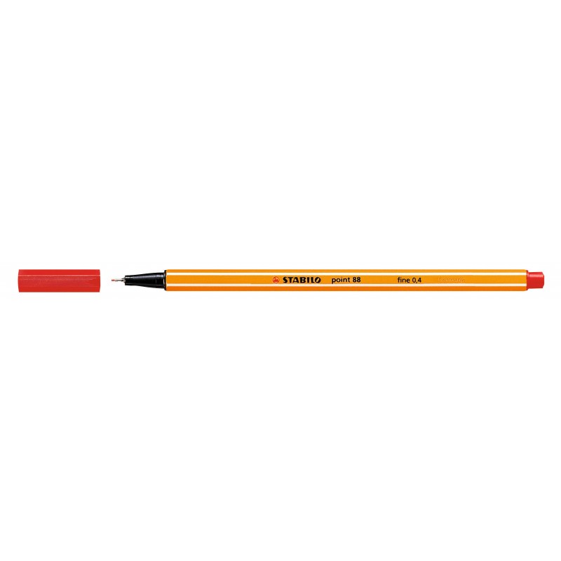 Fine Pen Stabilo Point 88 Estuche x 40 Unidades Incluye Colores Pastel