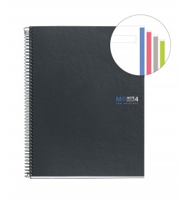 BLOC NOTEBOOK A4 160H CUADRO