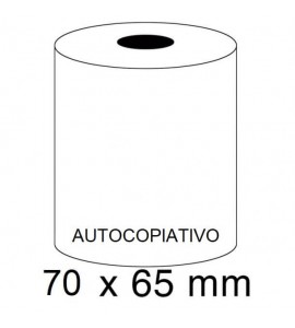 ROLLOS AUTOCOPIATIVO 75X65 P/10