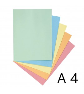 SUBCARPETA  A4 COLORES PASTEL P/25