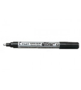 ROTULADOR PILOT PLATA GRUESO