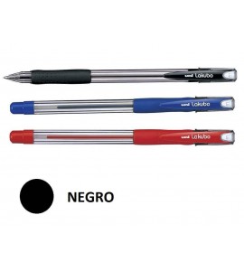 BOLÍGRAFO UNI LAKUBO NEGRO