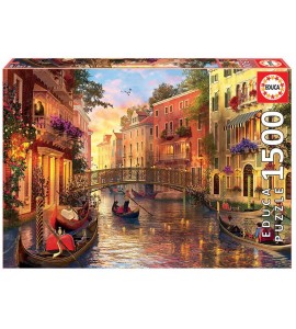PUZZLE 1500 ATARDECER EN VENECIA