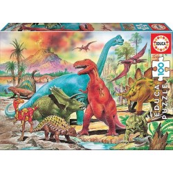 PUZZLE 100 DINOSAURIOS