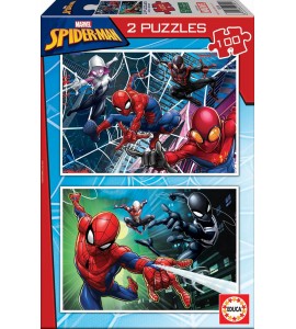 PUZZLE 2x100 SPIDER-MAN