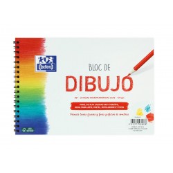 BLOC DIBUJO OXFORD A5+ 20H LISO 130GR