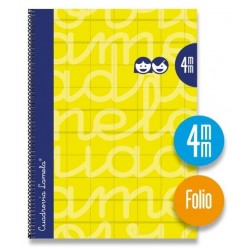 BLOC LAMELA T.FORRADA Fº 80h  4mm AMARILLO