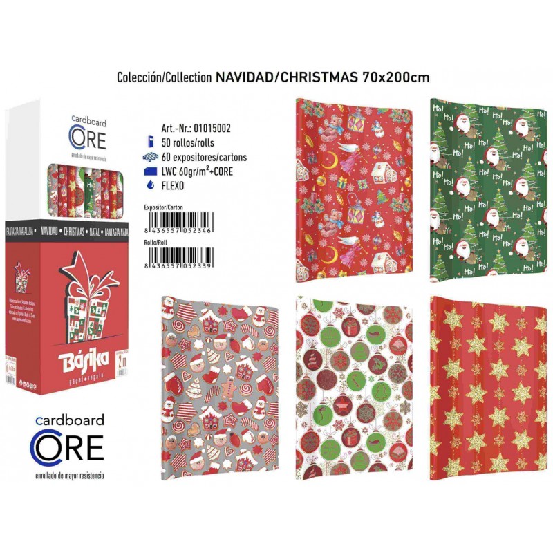 ROLLO PAPEL REGALO 70X200CM...
