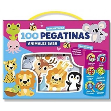 100 PEGATINAS ANIMALES BABY