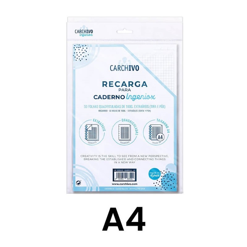 RECAMBIO BLOC INGENIOX A4...