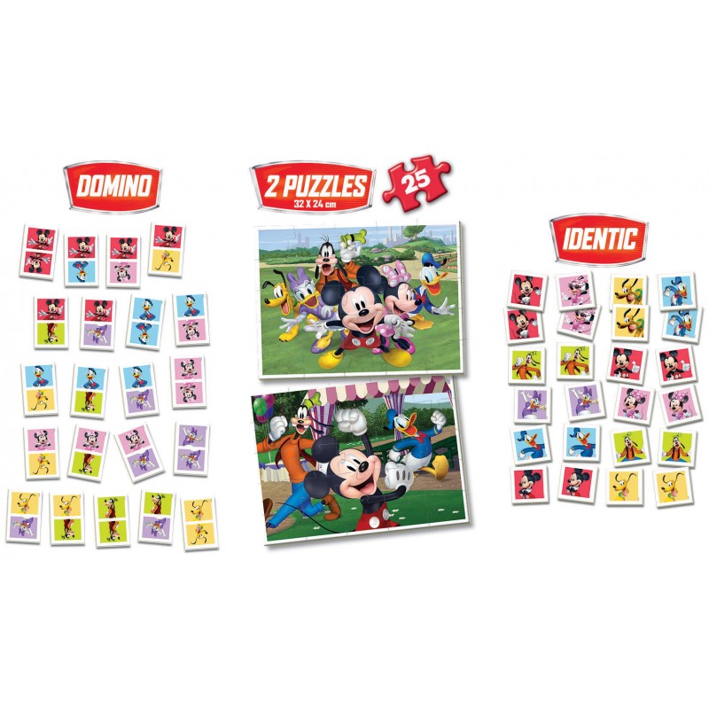 PUZZLE SUPERPACK MICKEY &...