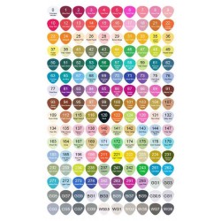 Marcadores de punta de pincel de 150 colores de doble punta, marcadores de  pincel de punta fina para niños y adultos, libro de colorear, tarjetas de