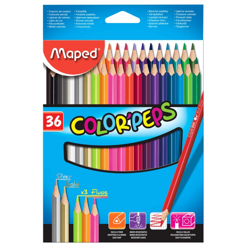 LAPIZ MAPED Color Peps 36 COLORES
