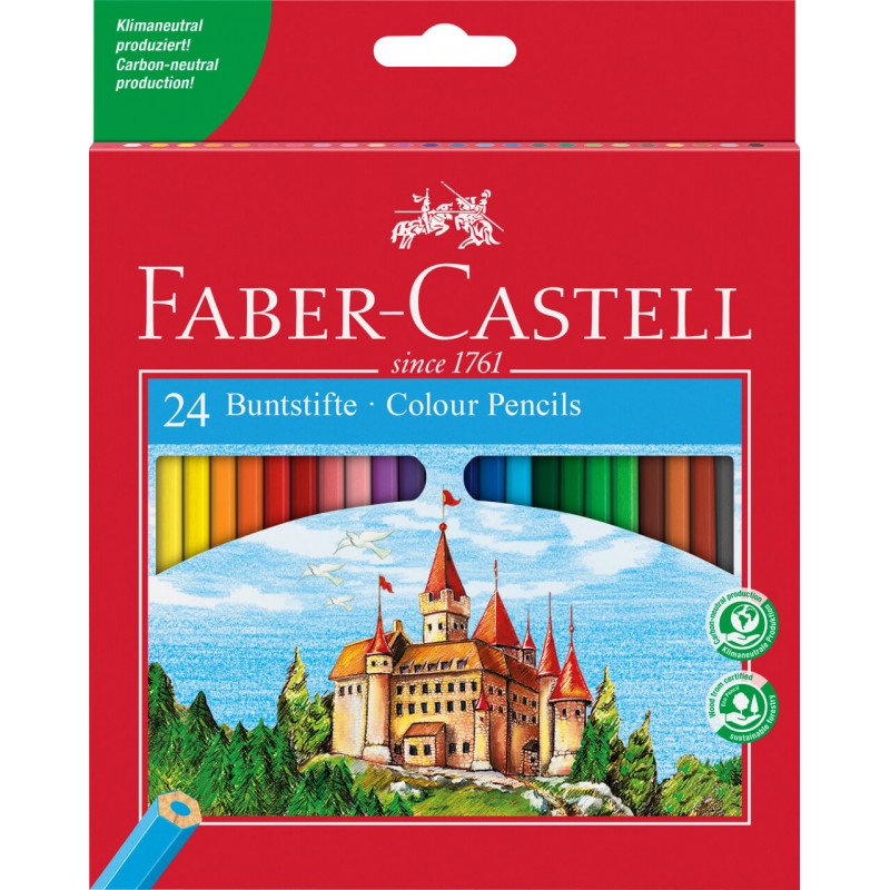 LAPIZ Faber Castell 24 COLORES