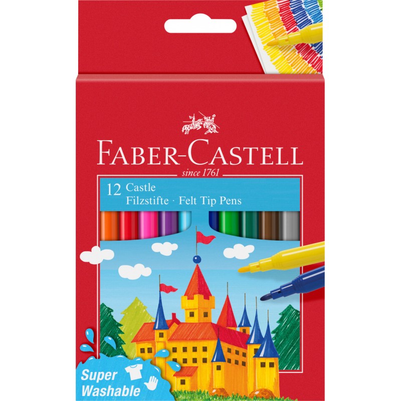 ROTULADOR Faber Castell 12 colores