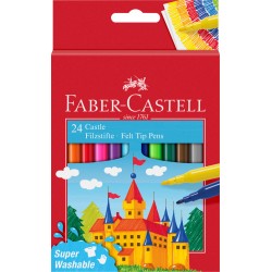 ROTULADOR ESCOLAR Faber Castell 24 colores