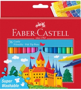 ROTULADOR ESCOLAR Faber Castell 36 colores